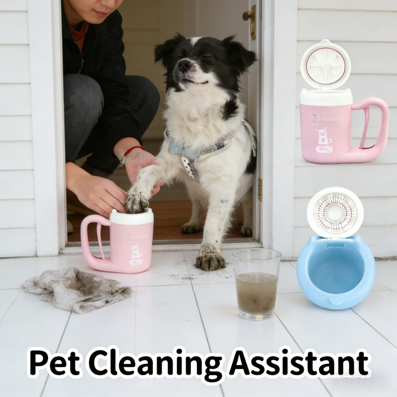 Pet Supplies Dog Wash - Pet Foot Wash Cup Dog Foot