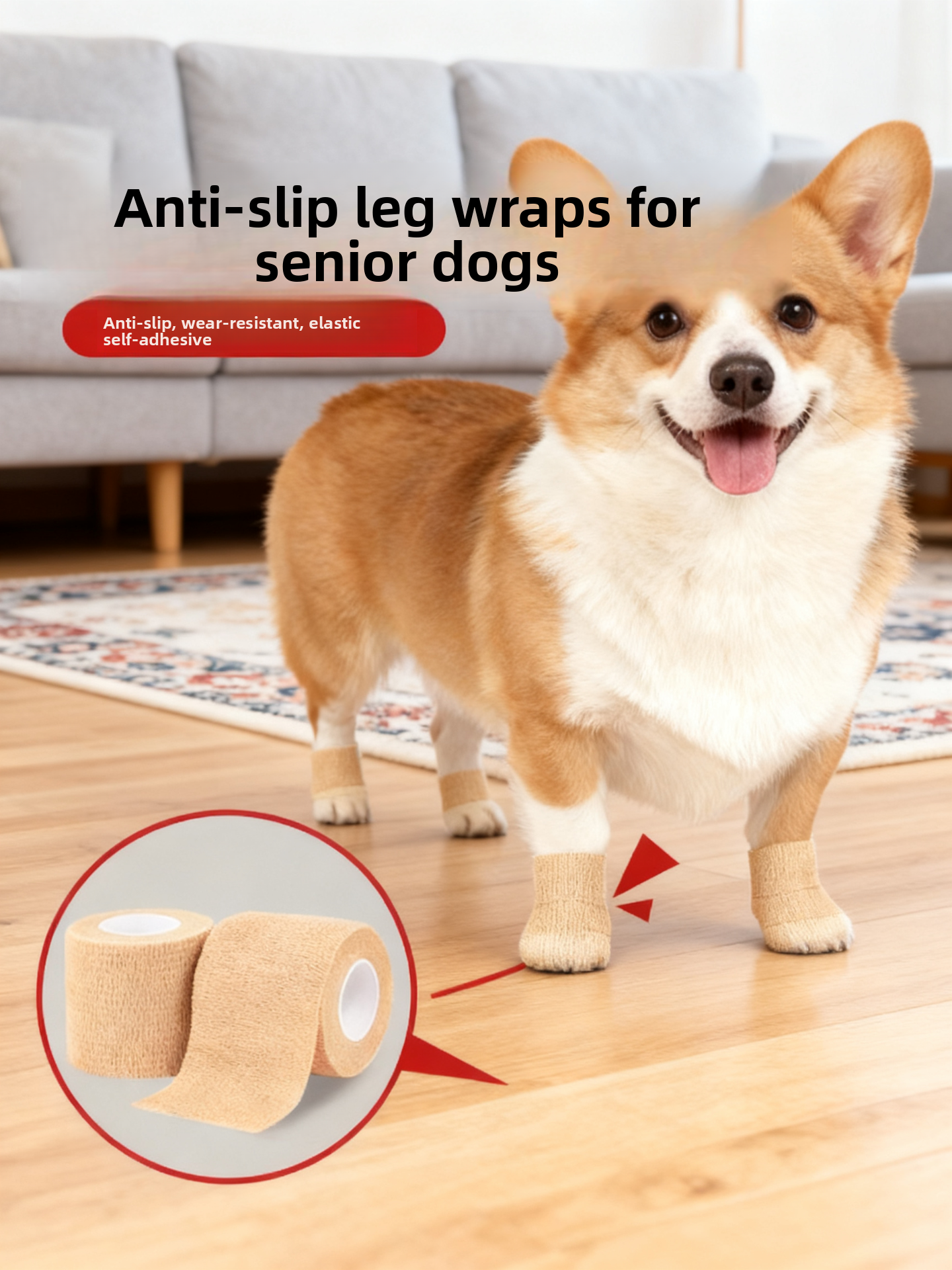 Pet Supplies For Dogs - Anti-Slip Dog Foot Covers Disposable ly