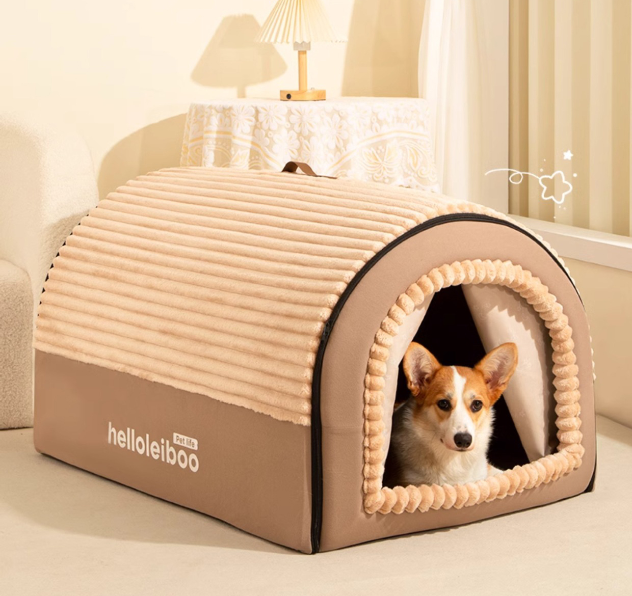 Pet Supplies Dog Wash - Warm Winter Pet Bed Foldable Sofa