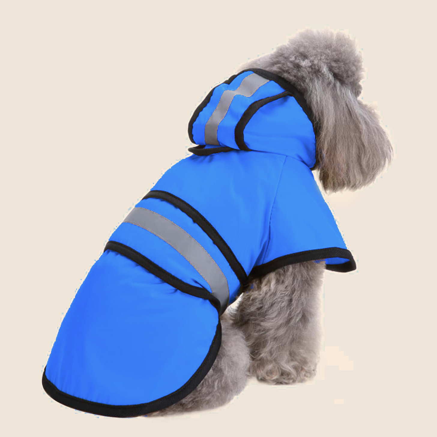 Dog Raincoat - Spring Summer Waterproof Reflective Small Medium