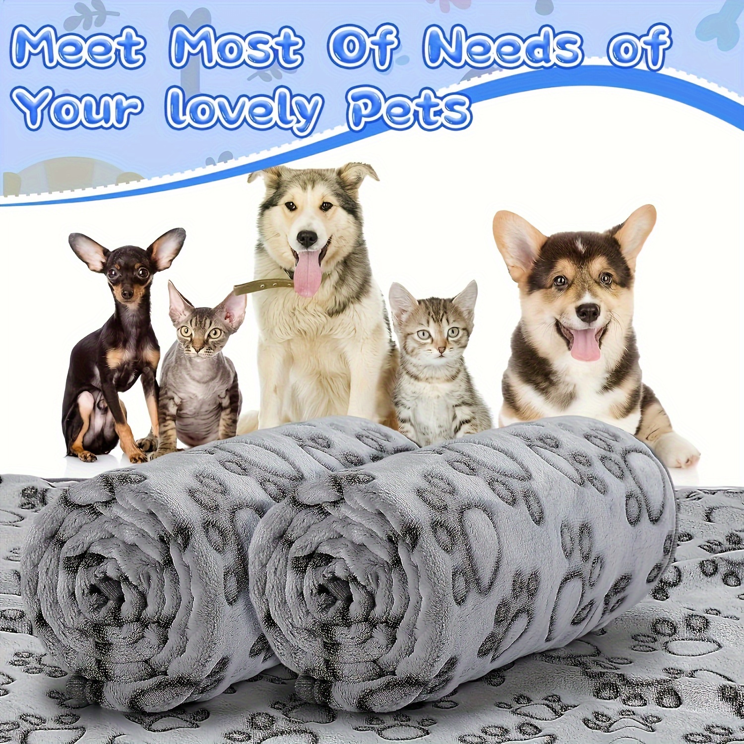 Soft Fluffy Pet Blanket Cute C - Pet Supplies For Dogs recensie en prijs