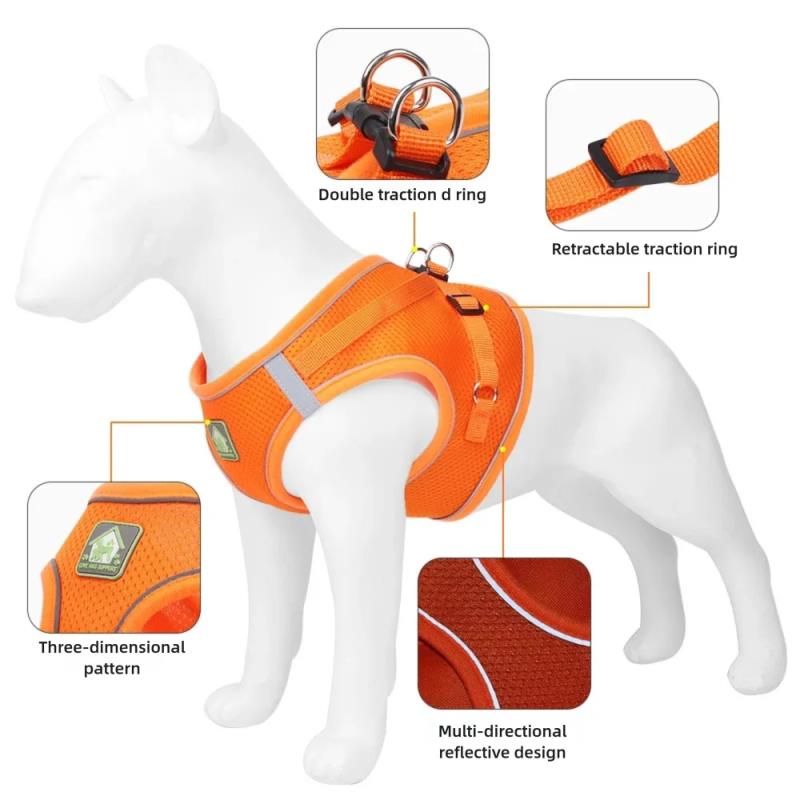 Pet Harness Reflective Ventila - Pet Supplies In Amazon recensie en prijs