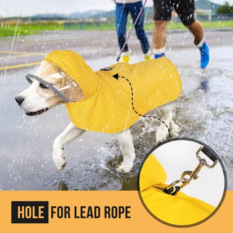 Custom Printed Reflective Dog  - Dog Raincoat recensie en prijs