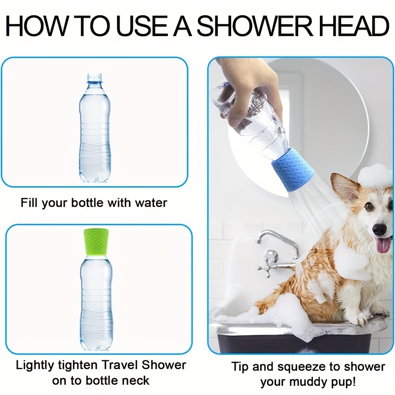 Innovative Silicone Pet Shower - Pet Supplies Dog Wash recensie en prijs