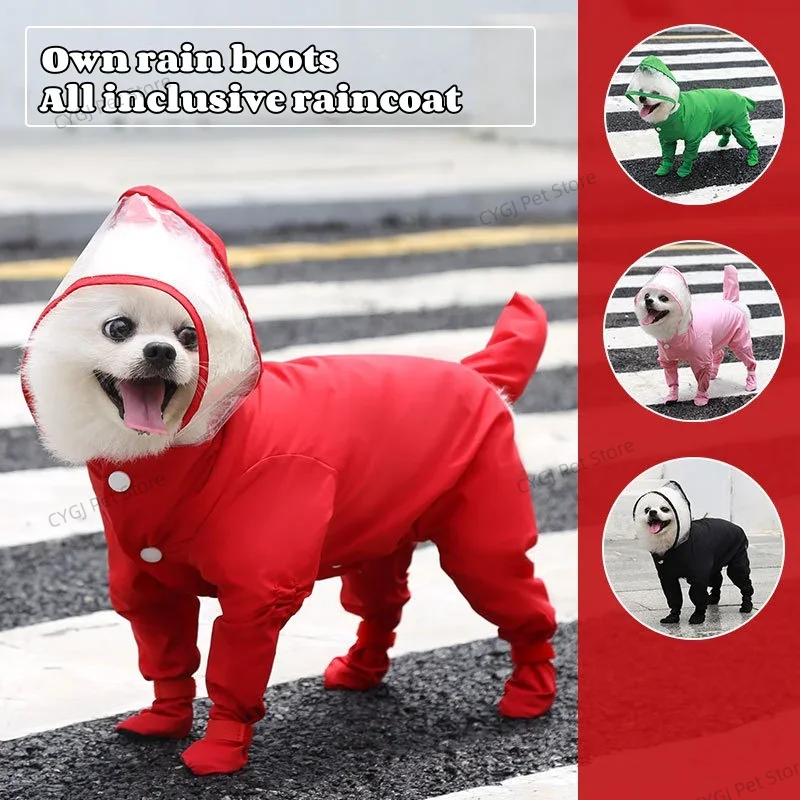 Dog Raincoat Rain Jacket Cute  - Dog Raincoat recensie en prijs