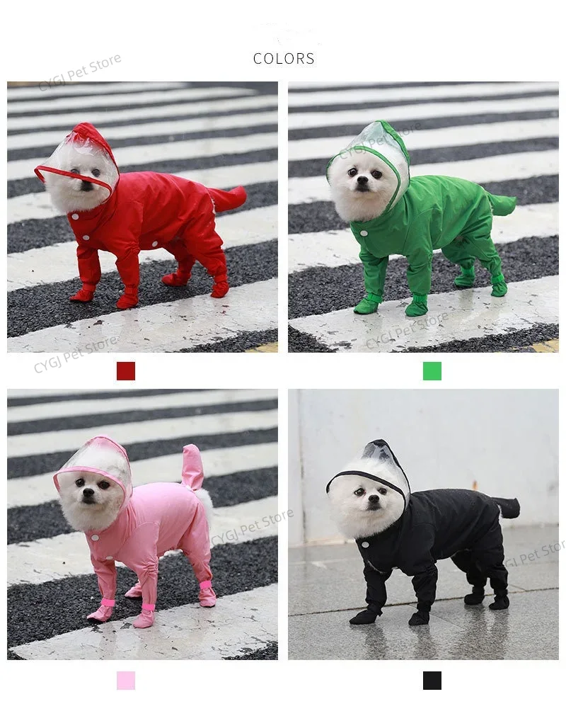 Dog Raincoat Rain Jacket Cute  - Dog Raincoat recensie en prijs