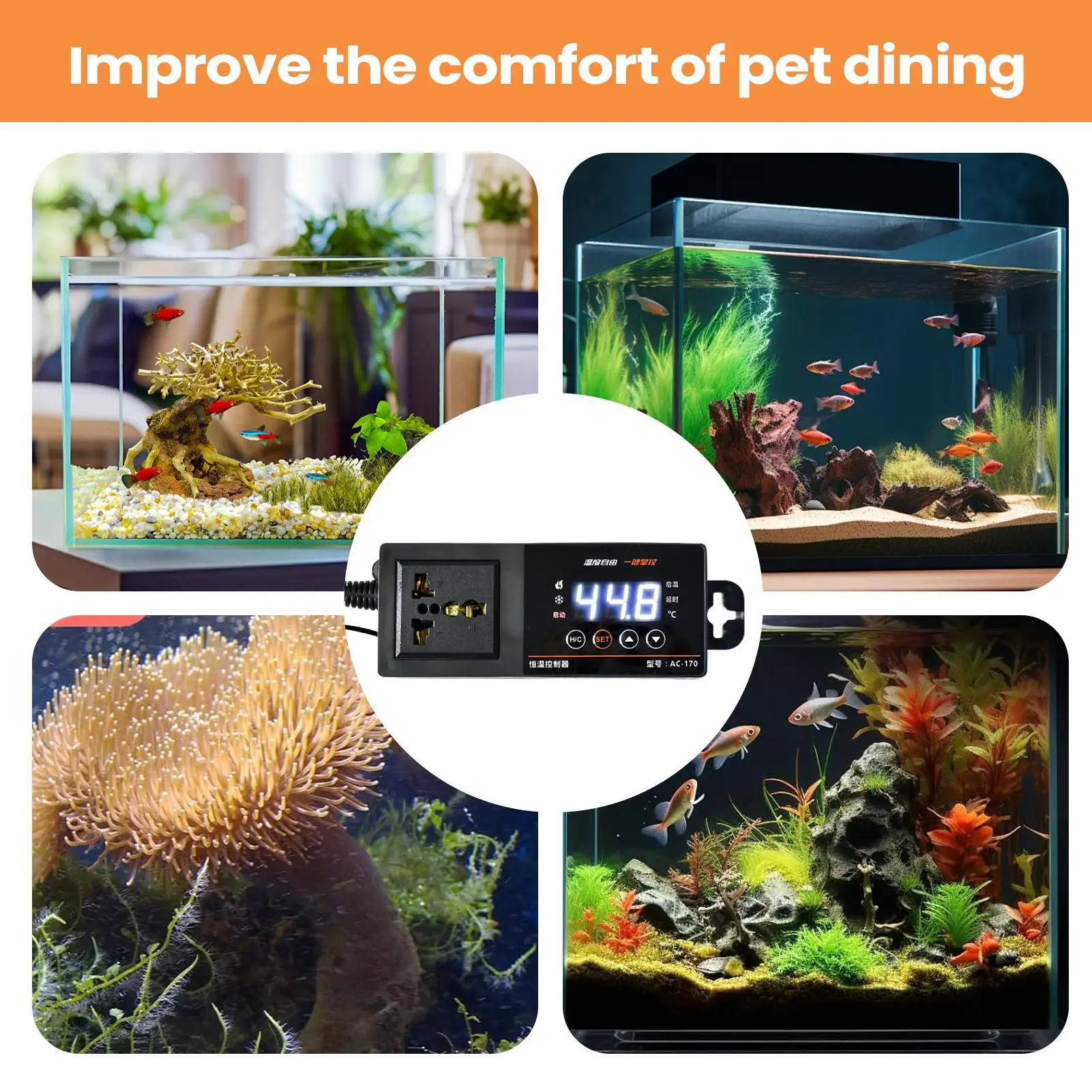 Thermostat For Reptile Tank LE - Pet Supplies Uk recensie en prijs