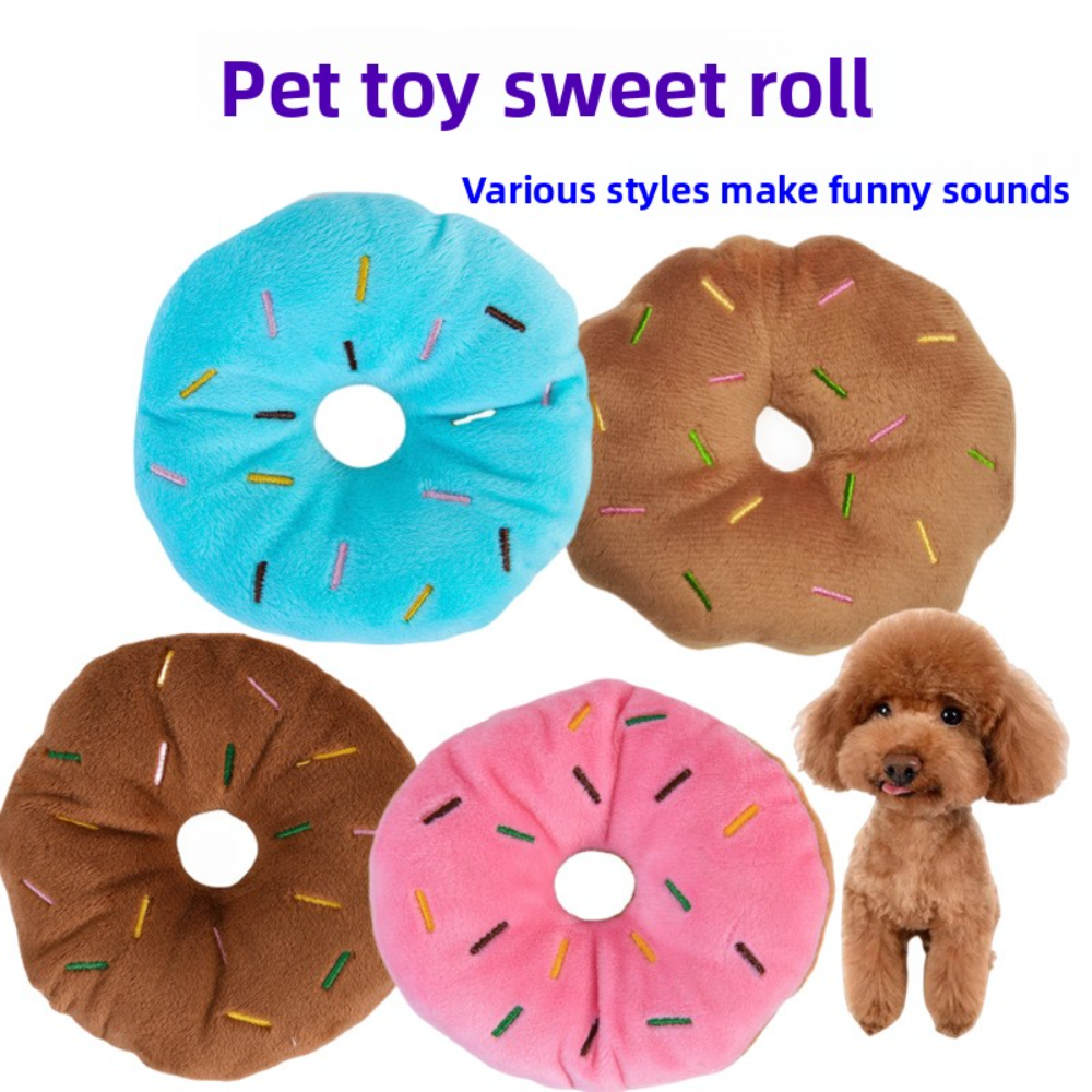 Pet Voice Dog Plush Doughnut T - Pet Supplies In Amazon recensie en prijs