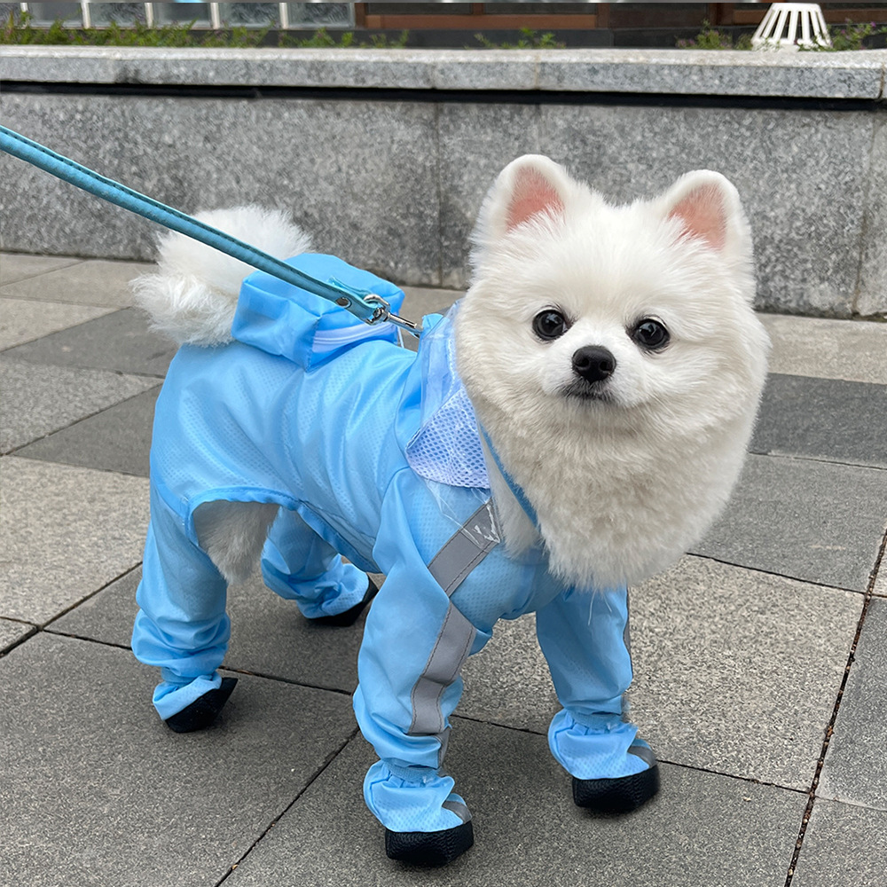 Waterproof Full-Body Dog Rainc - Dog Raincoat recensie en prijs