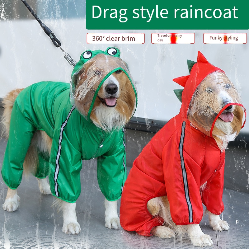 Dog Raincoat Waterproof Dogfac - Dog Raincoat recensie en prijs