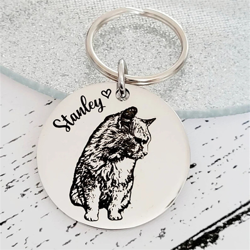 Animal Paw Print Keychain Cust - Pet Supplies Store recensie en prijs