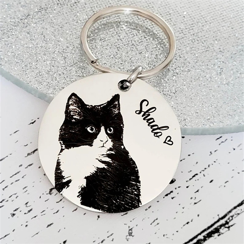 Animal Paw Print Keychain Cust - Pet Supplies Store recensie en prijs