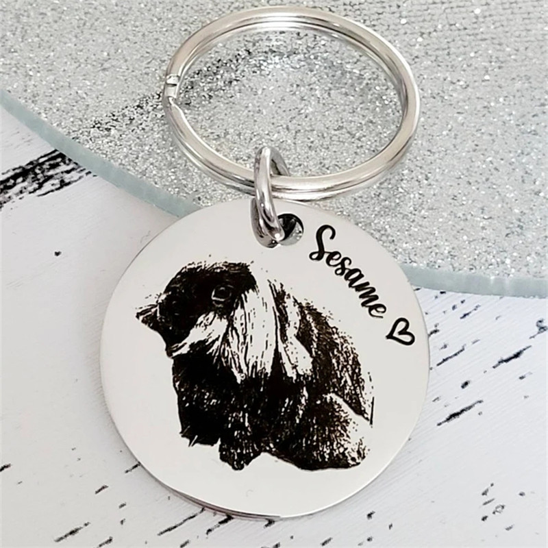 Animal Paw Print Keychain Cust - Pet Supplies Store recensie en prijs