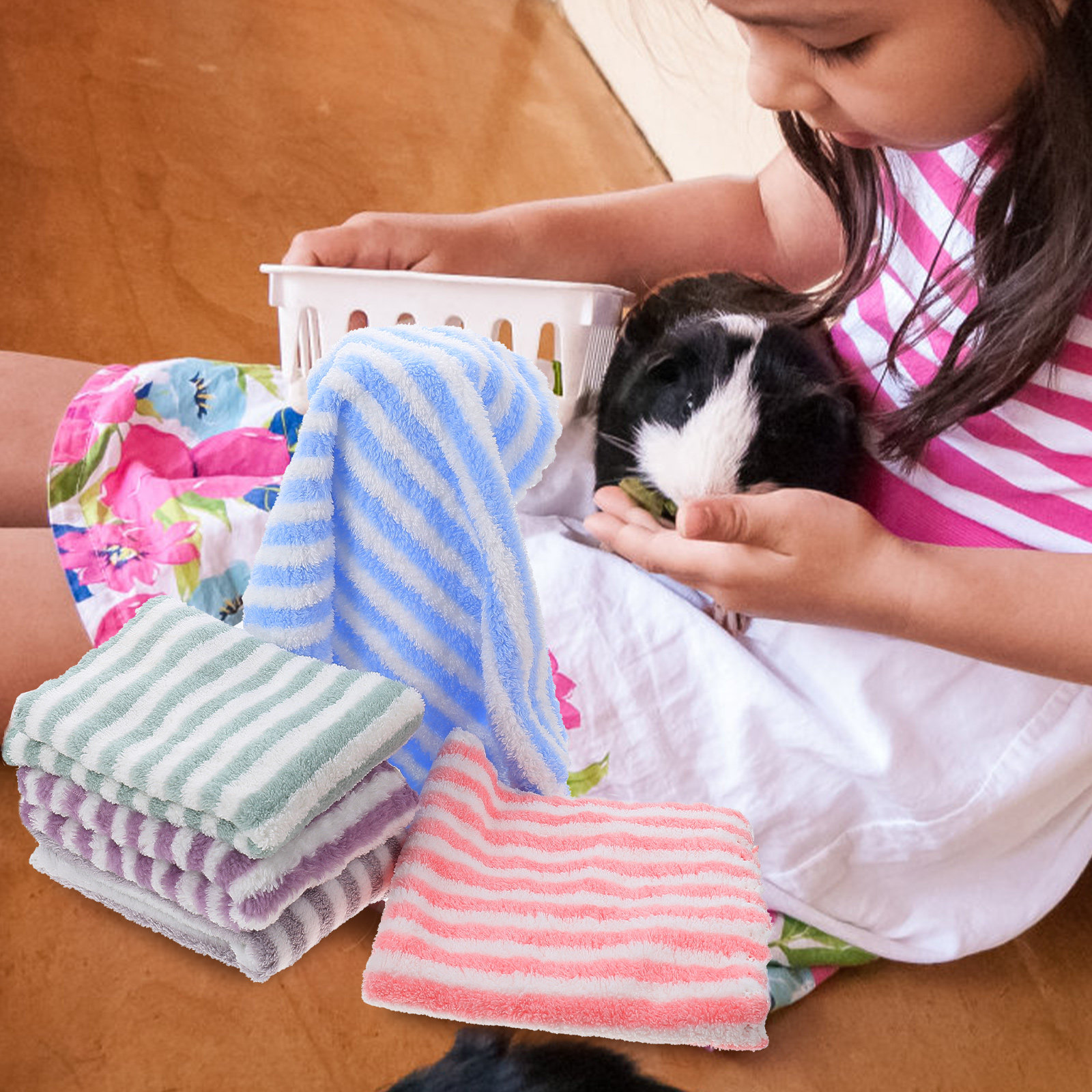 5Pcs Small Pet Bath Towels Gui - Hedgehog Bedding Liner recensie en prijs