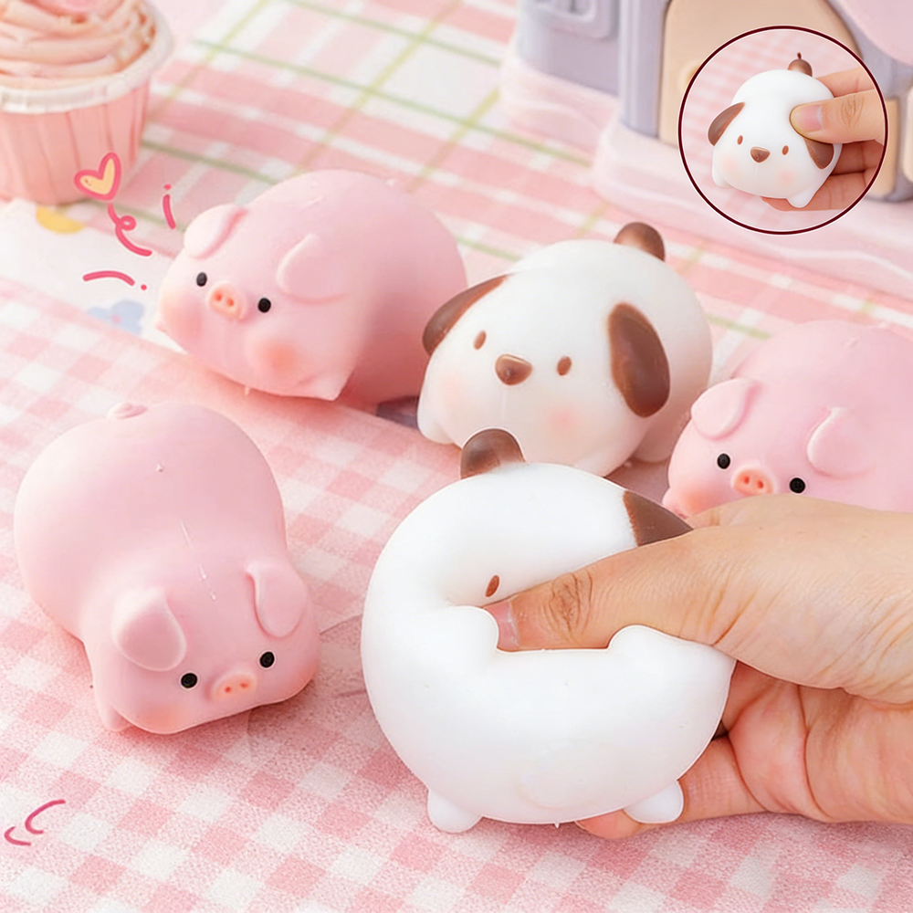 Cute Pink Pig White Dog Animal - Pet Supplies Store recensie en prijs