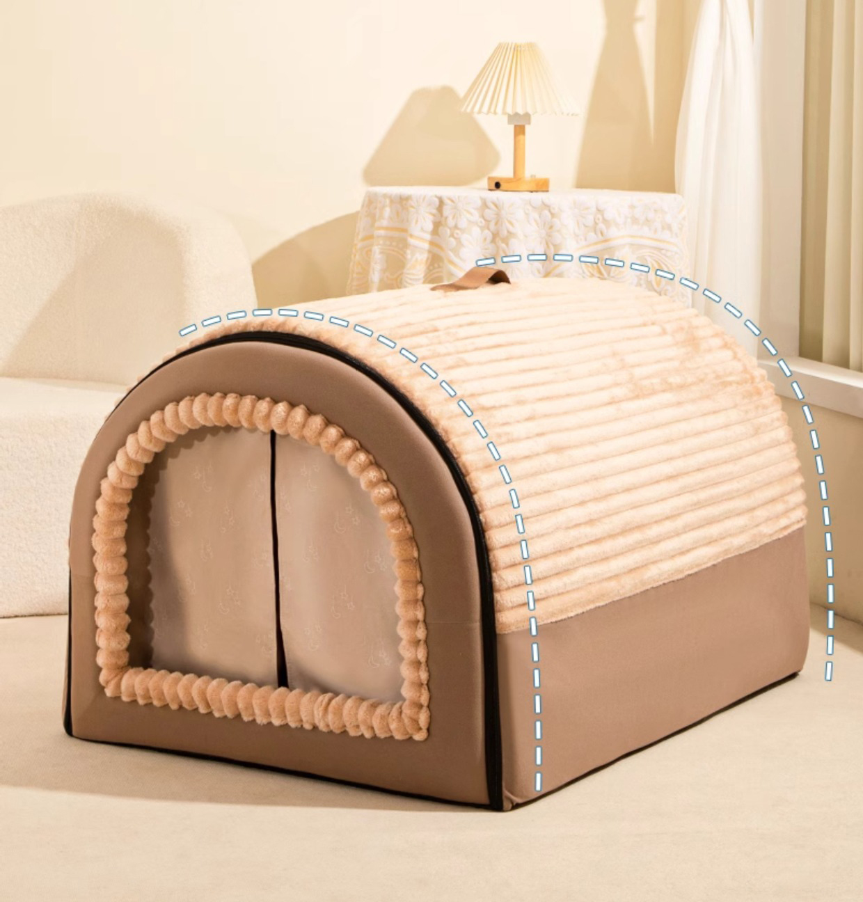 Warm Winter Pet Bed Foldable S - Pet Supplies Dog Wash recensie en prijs