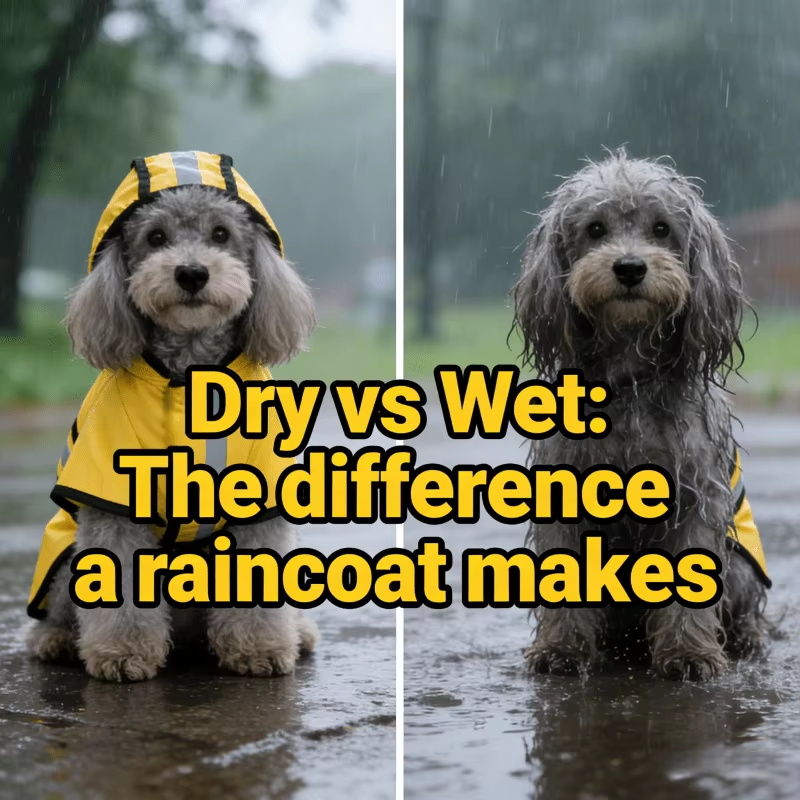 Keep Your Pet Dry And Comforta - Dog Raincoat recensie en prijs