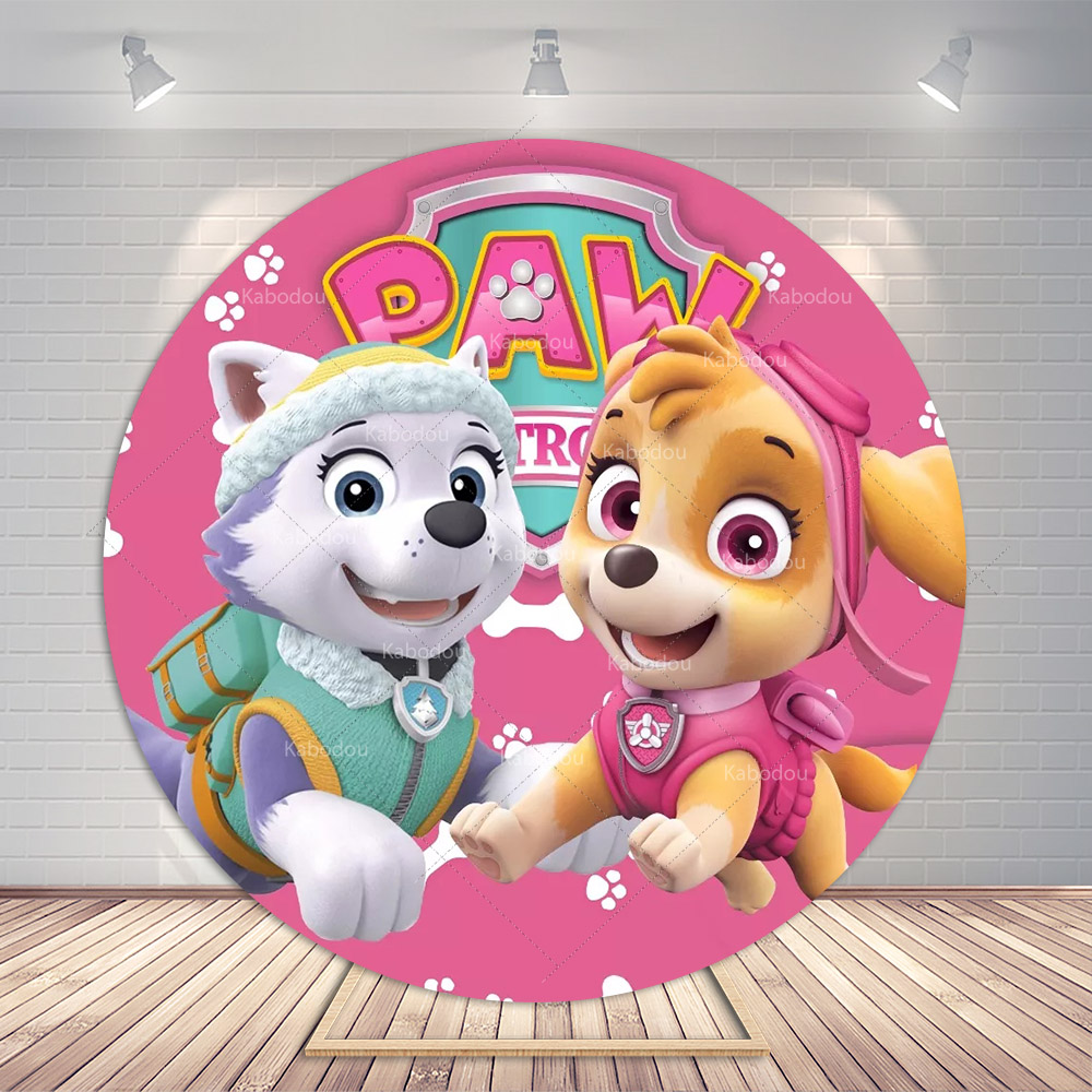 Paw Patrol Skye Backdrop Round - Pet Supplies Store recensie en prijs