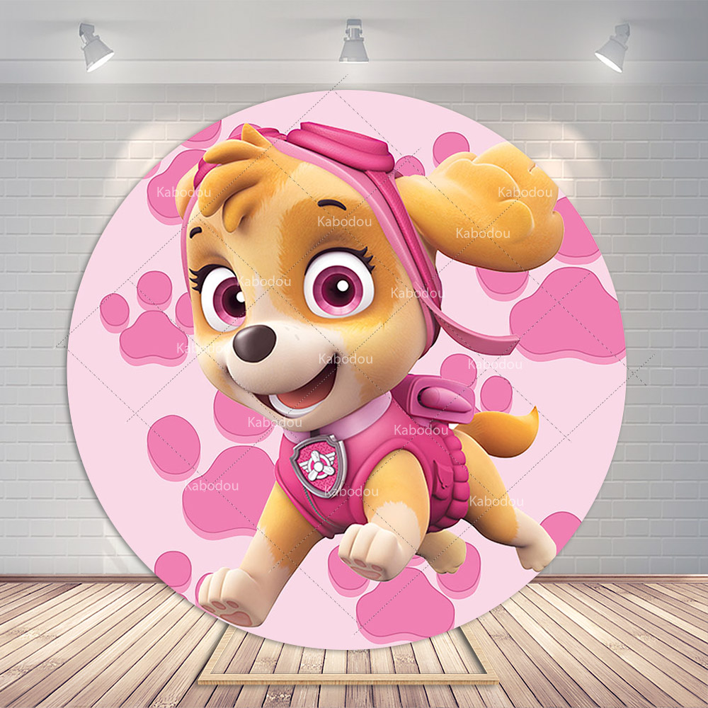 Paw Patrol Skye Backdrop Round - Pet Supplies Store recensie en prijs