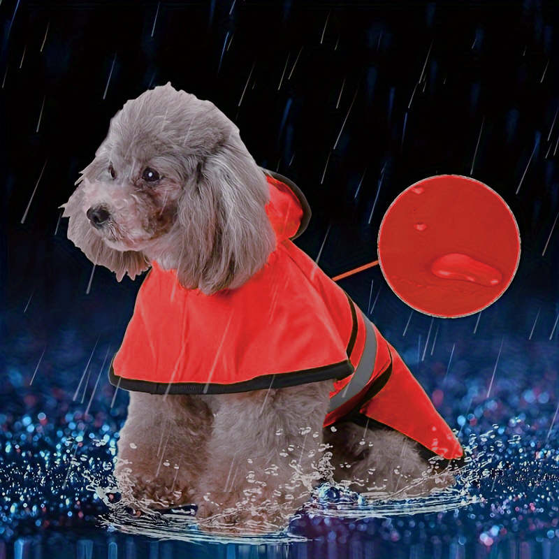 Spring Summer Waterproof Refle - Dog Raincoat recensie en prijs